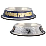 Florida Panthers Stainless Steel Dog Bowl