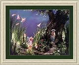 A Little More Fairy Dust, Please Framed Art Print by Mary Baxter St.Claire,34.4 in. x 28.4 in. Frame