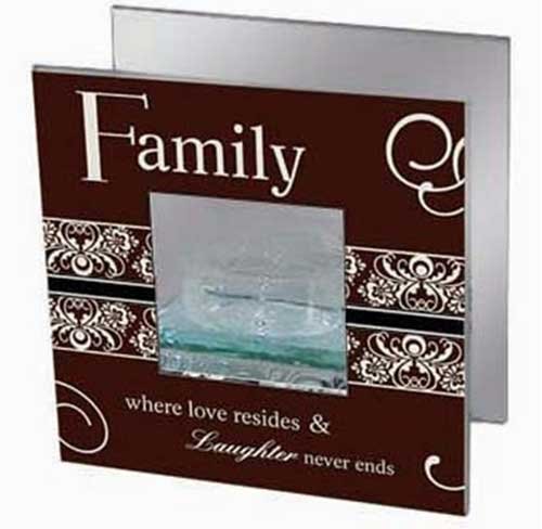 Brown Glass Tea Lite - Family