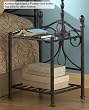 Aynsley Nightstand In Tarnished Copper Finish By Fashion Bed Group