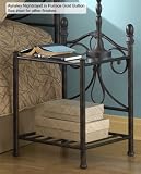 Aynsley Nightstand In Tarnished Copper Finish By Fashion Bed Group