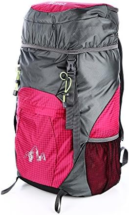 Yishower Large 45l Lightweight Travel Water Resistant Backpack/foldable &amp; Packable Hiking