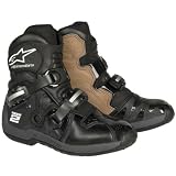 ALPINESTARS TECH 2 MOTORCYCLE / ATV BOOT - NEW (US MEN'S SIZE 9, BLACK)