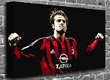 Alberto Gilardino AC Milan Sports Football Canvas Art Canvas Print Print Picture Size: (32