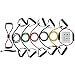 X10 Double Dipped Resistance Bands Set | Exercise Bands | Home Gym Fitness Equipment | Workout Bands | Exercise Equipment for Pilates Yoga Core Training | P90X Compatible | X10 Double Dipped Resistance Bands Set | Exercise Bands | Home Gym Fitness Equipment | Workout Bands | Exercise Equipment for Pilates Yoga Core Training | P90X Compatible |