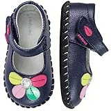 [ペディペド] pediped オリジナルズ Brittany ブリトニー - ファーストベビーシューズ ネイビー S (6-12 mos) 【並行輸入】