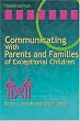 Communicating with Parents and Families of Exceptional Children