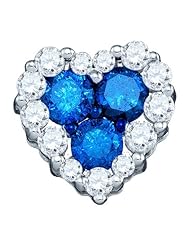 0.88CT DIAMOND HEART PENDANT