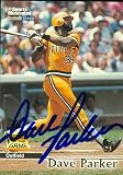 Dave Parker Autographed/Hand Signed MLB Baseball Card (Pittsburgh Pirates) 1999 Fleer Sports Illustr