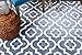 3028 Gray Moroccan Trellis 6'5x9'2 Area Rug Carpet Large New