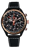 TX Men's 600 Series Pilot Flyback Chronograph Dual-Time Zone Watch #T3C429