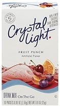 Crystal Light Fruit Punch On-The-Go, .9-Ounce Units (Pack of 6)