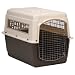 Petmate Vari Kennel Ultra Fashion, Medium, Bleached Linen/Blue