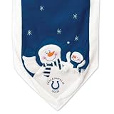 Indianapolis Colts Nfl Snowman Table Runner (72X15
