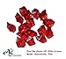 A&S Creavention Translucent Acrylic Ice Rocks Crystal Gems as Vase Fillers/Table Scatters/Centerpiece – Hard Plastic Gems - 300g/Bag - 150-160rocks (Red)