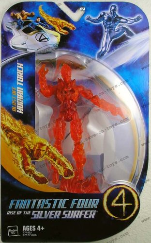  Fantastic 4 Action Figure Blast Off Human Torch