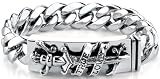Ed Hardy Stainless Steel True Love Dagger ID Bracelet