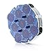 LingAo Magic Clock Blue Puzzle Cube Twisty Puzzle