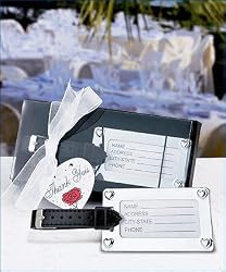 Chrome Luggage Tag in Deluxe Box, 1