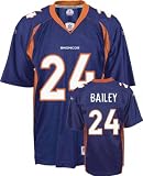 Champ Bailey Reebok NFL Navy Premier Denver Broncos
