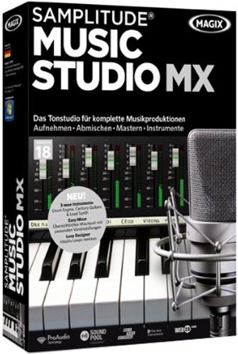 Samplitude Music Studio MX (V.18)