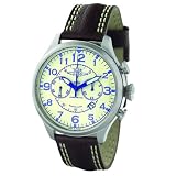 Moscow Classic Aeronavigator 3133/01851098 Mechanical Chronograph for Him Made in Russia