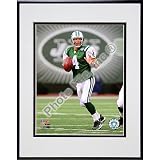 Photo File New York Jets Brett Favre Passing Framed Photo