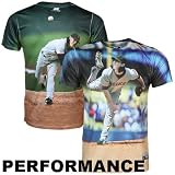 MLB Boy's San Francisco Giants Tim Lincecum Sublimated High Definition Photo Tee Shirt (Giants, Large)