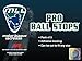 Major League Lacrosse Pro Ball Stops Bounce Reducer,White