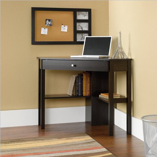 Sauder Corner Computer Cinnamon Cherry