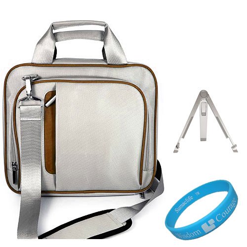 Brown Pinn Shoulder Bag Carry Case for Samsung 