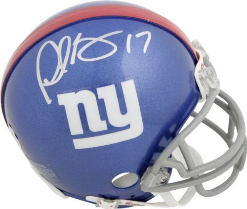 Plaxico Burress New York Giants Autographed Mini Helmet