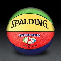 Spalding NBA Rookie Gear Composite Basketball - MultiColor - Size 27.5