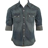 Soul Cal Long Sleeve Hunter Shirt - Dark blue - Mens