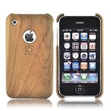 for ECO iPhone 3GS 3G Back Cover Case Teak 100% Wood