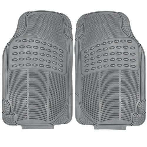 Oxgord 2pc Ridged Front Floor Mats For Infiniti G35 Gray