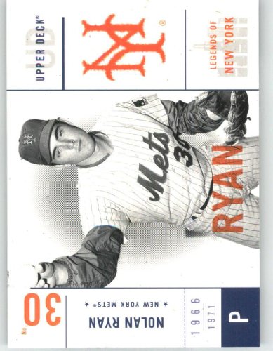 2001 Upper Deck Legends of NY #73 Nolan Ryan - New York Mets (Baseball Cards)