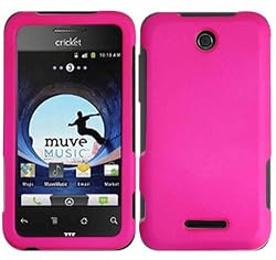 Hot Pink Hard Case Cover for ZTE Score X500