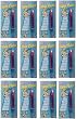 Bachelorette Party Girls Night Out Dicky Skin Flute - 6 Pack