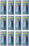 Bachelorette Party Girls Night Out Dicky Skin Flute - 12 Pack
