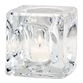 Ice Votive Cup - Clear Glass
