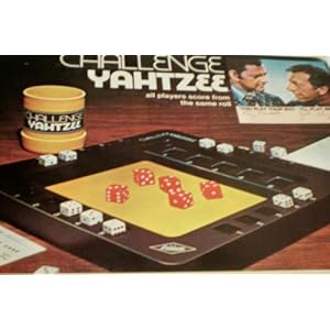 VINTAGE BOARD GAME -- Challenge Yahtzee -- All Players Score From the Same Roll -- Endorsed by Tony Randall and Jack Klugman -- 1978 VINTAGE BOARD GAME -- Challenge Yahtzee -- All Players Score From the Same Roll -- Endorsed by Tony Randall and Jack Klugman -- 1978
