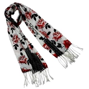 Buy 100% Pashmina Cashmere Large Color Rose Tassel Ends Long Scarf Shawl--in Various Colors by var goTwisterProductImageStrings = new Object();goTwisterProductImageStrings['prodImageNotAvailTextNoColor'] = 