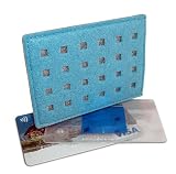 DataSafe Eco-friendly RFID Shielding Identity-theft Protection Credit Card Holder (turquoise/heather-gray)