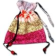 Peacock B010Multi-1 Batik Purse with long strap - stripes