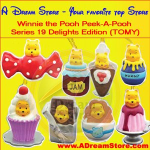 Winnie the Pooh Peek-a-pooh Delights Series Collection From TOMY