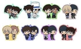 名探偵コナン ちょこかわツインラバーストラップ BOX商品 1BOX = 8個入り、全8種類