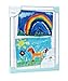 Pearhead Children's Artwork Storage Frame, White