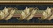 Navy Acanthus Wallpaper Border