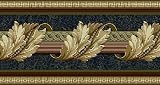 Navy Acanthus Wallpaper Border